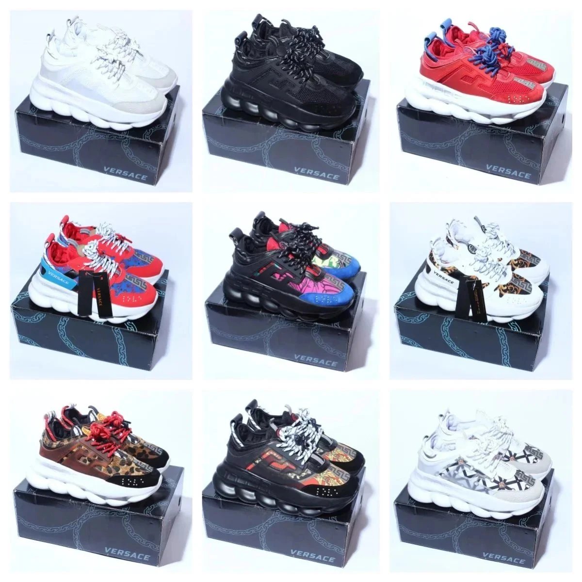 Versace Cloud 9 Sneakers for Men and Women - Fashionable Designer Shoes