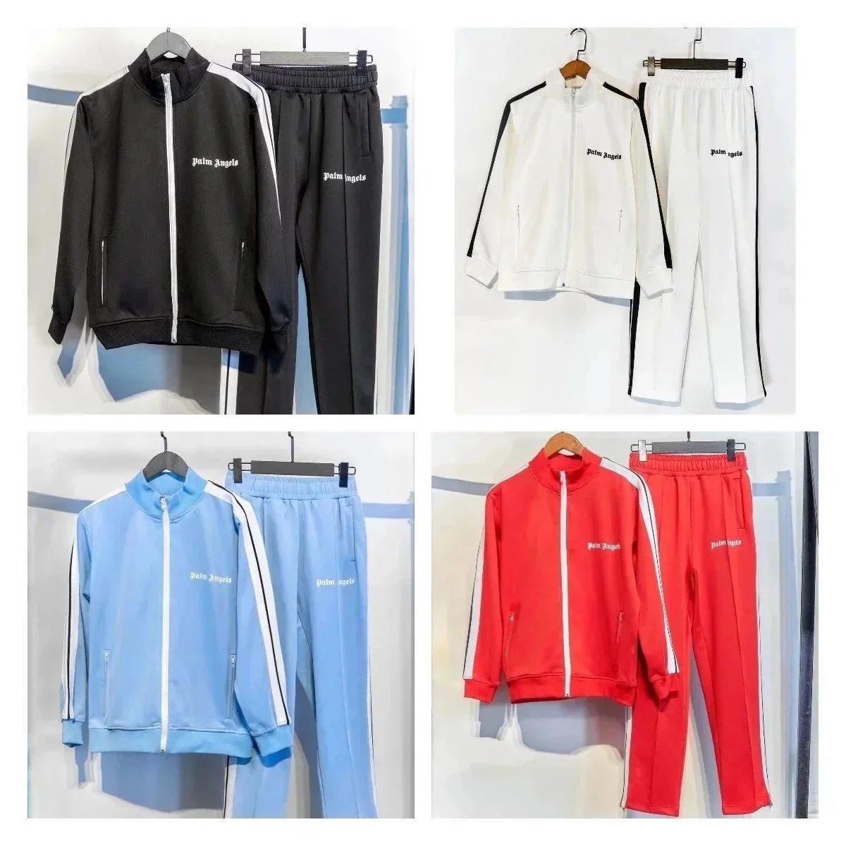 Palm Angels Track Suit Set for Men and Women