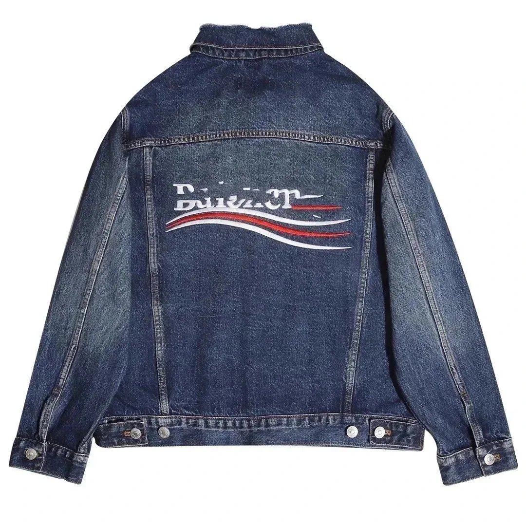 Dior Denim Jacket with Embroidered Logo
