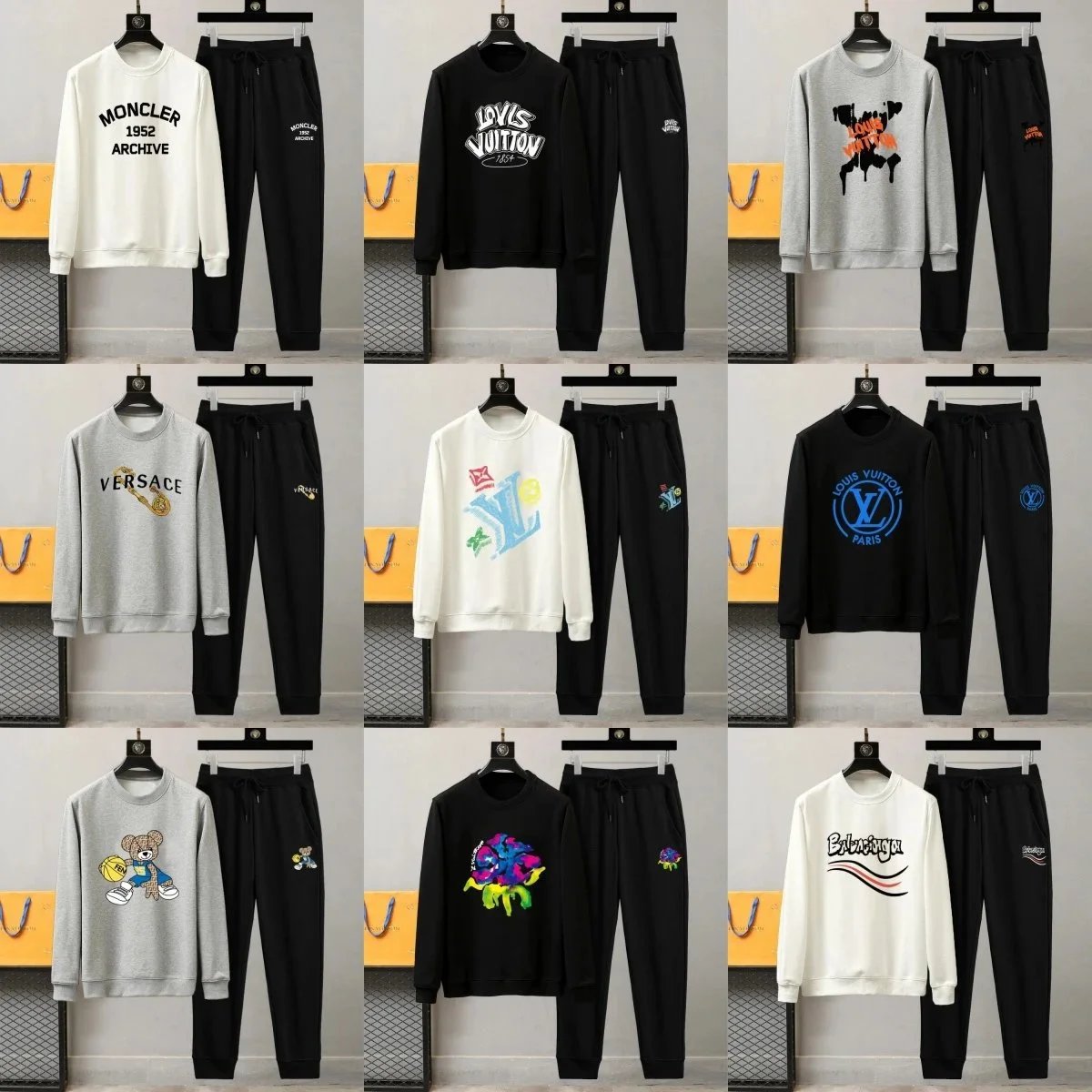 Stylish Sweatshirt and Jogger Sets for Men Women Casual Wear
