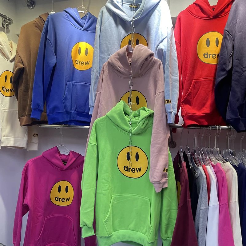 Drew House Smiley Face Hoodie - Colorful Streetwear Sweatshirt