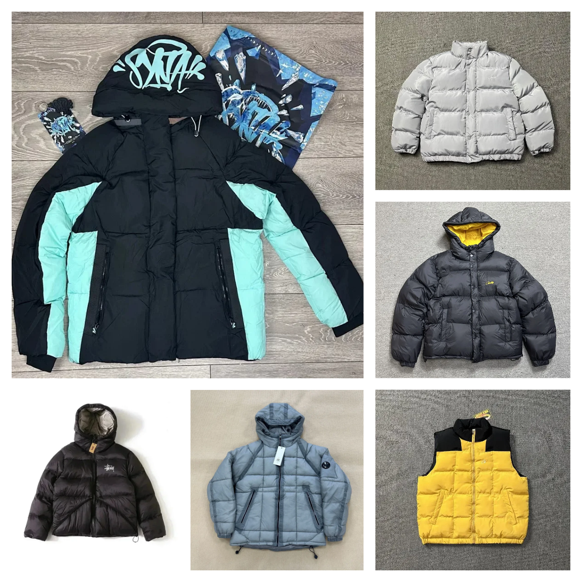 Stussy Winter Puffer Jacket Collection for Men and Women