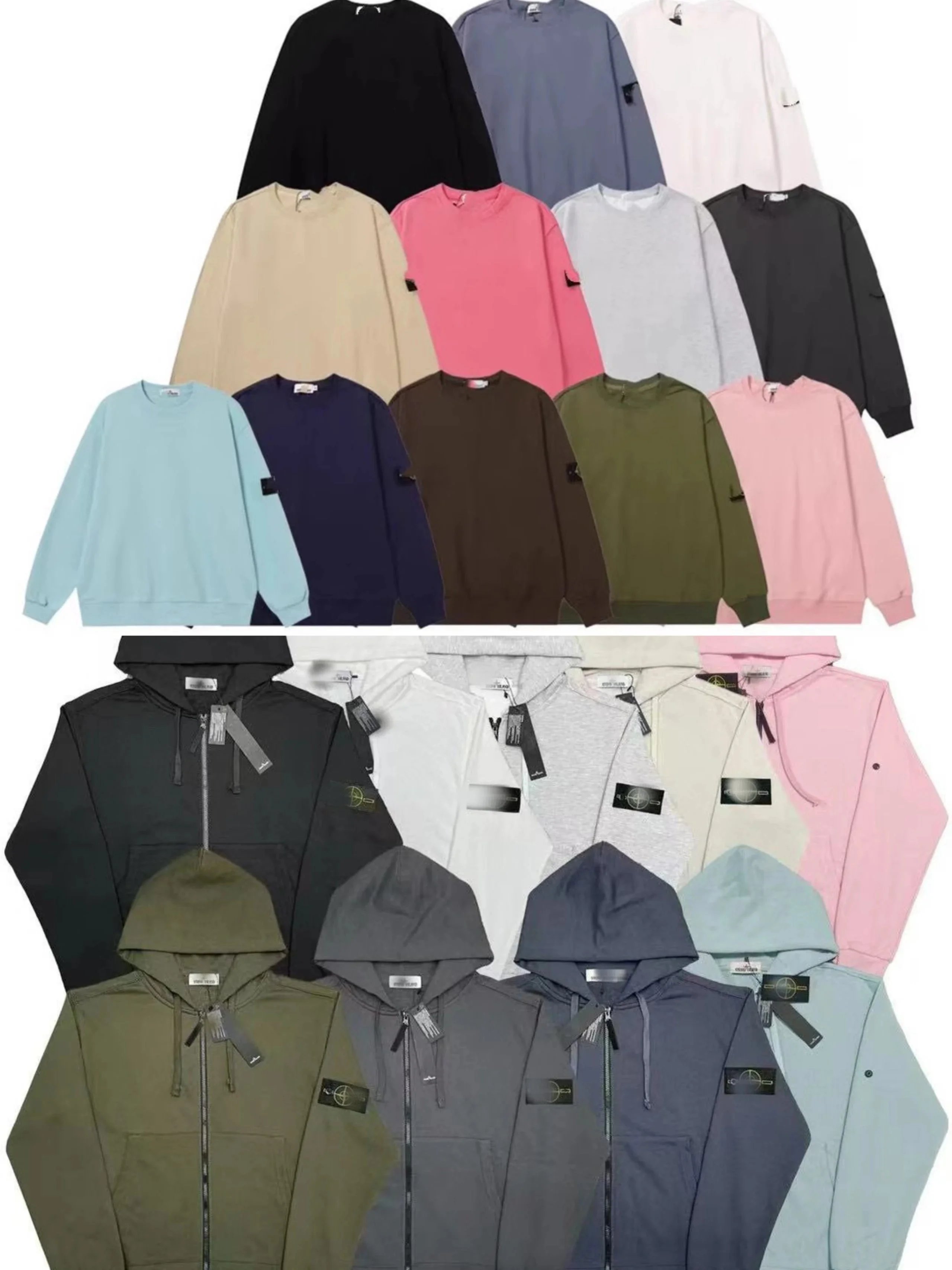 Stone Island Hoodies and Sweatshirts for Men Women