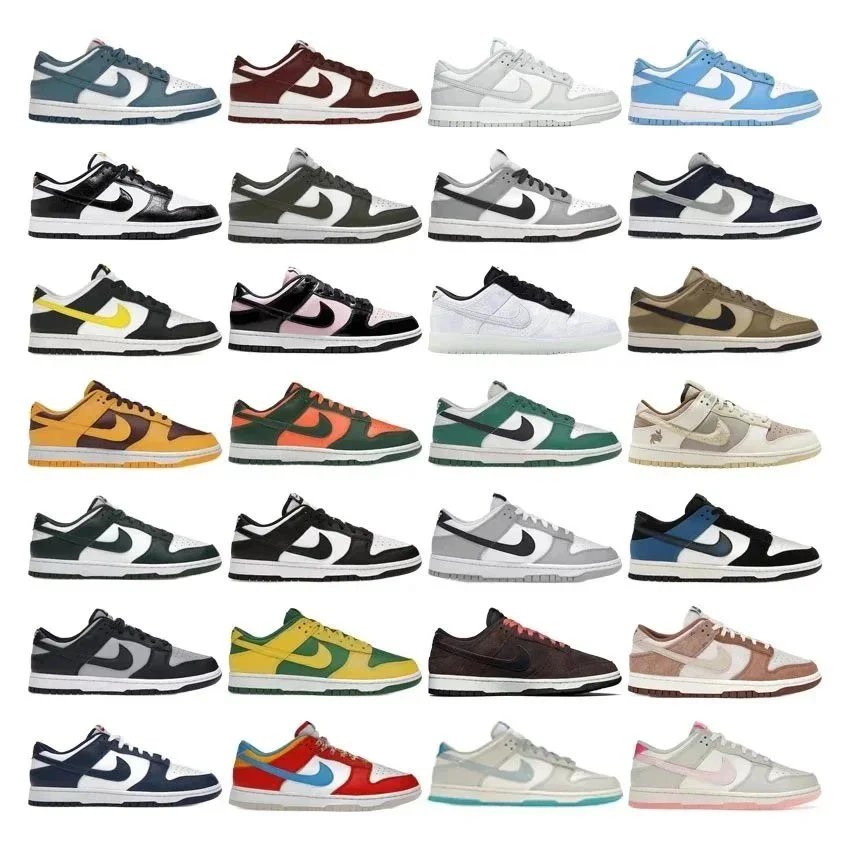 Nike Dunk Low Sneakers Collection - Classic Street Style