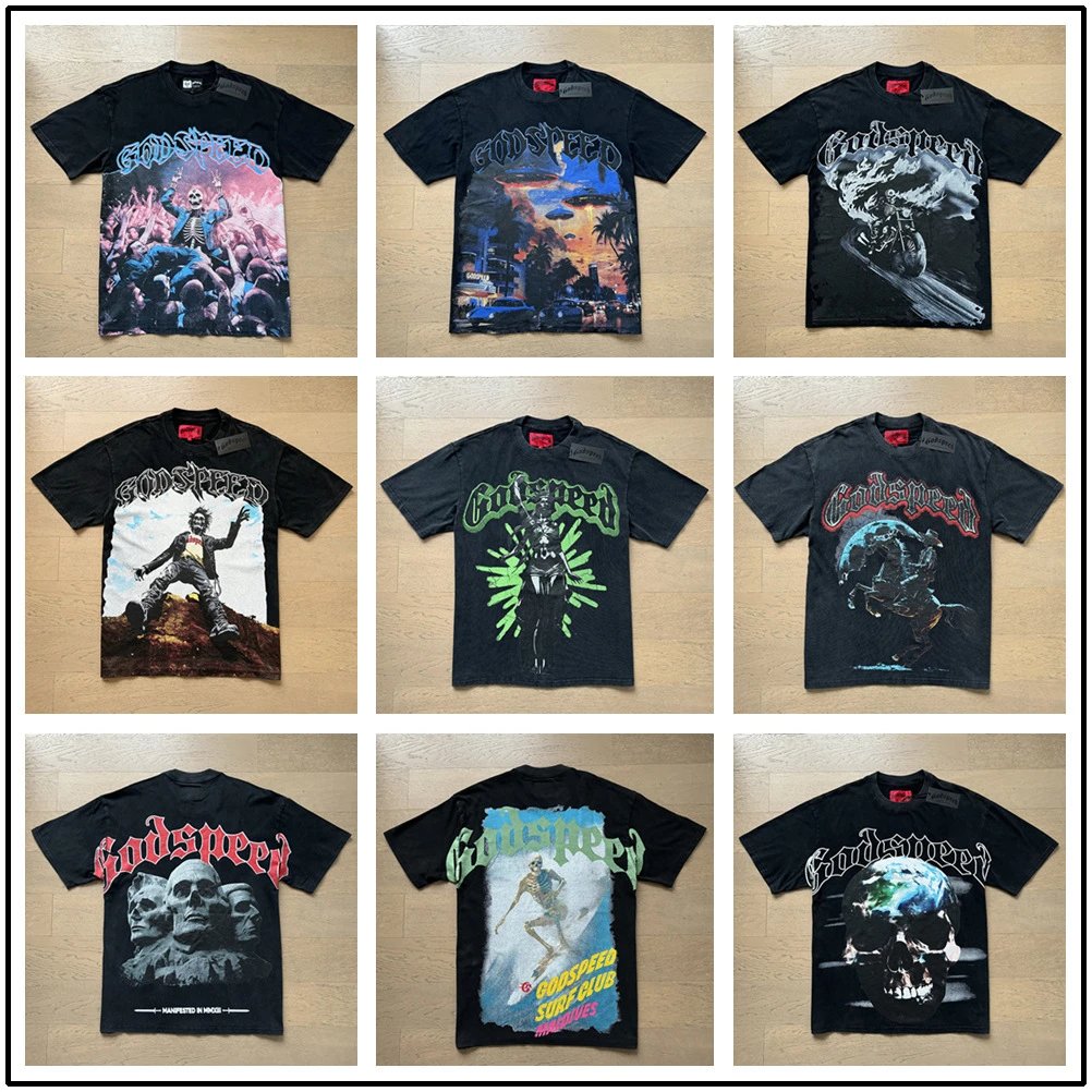 Godspeed T-Shirts Collection - Vintage Rock & Metal Band Apparel