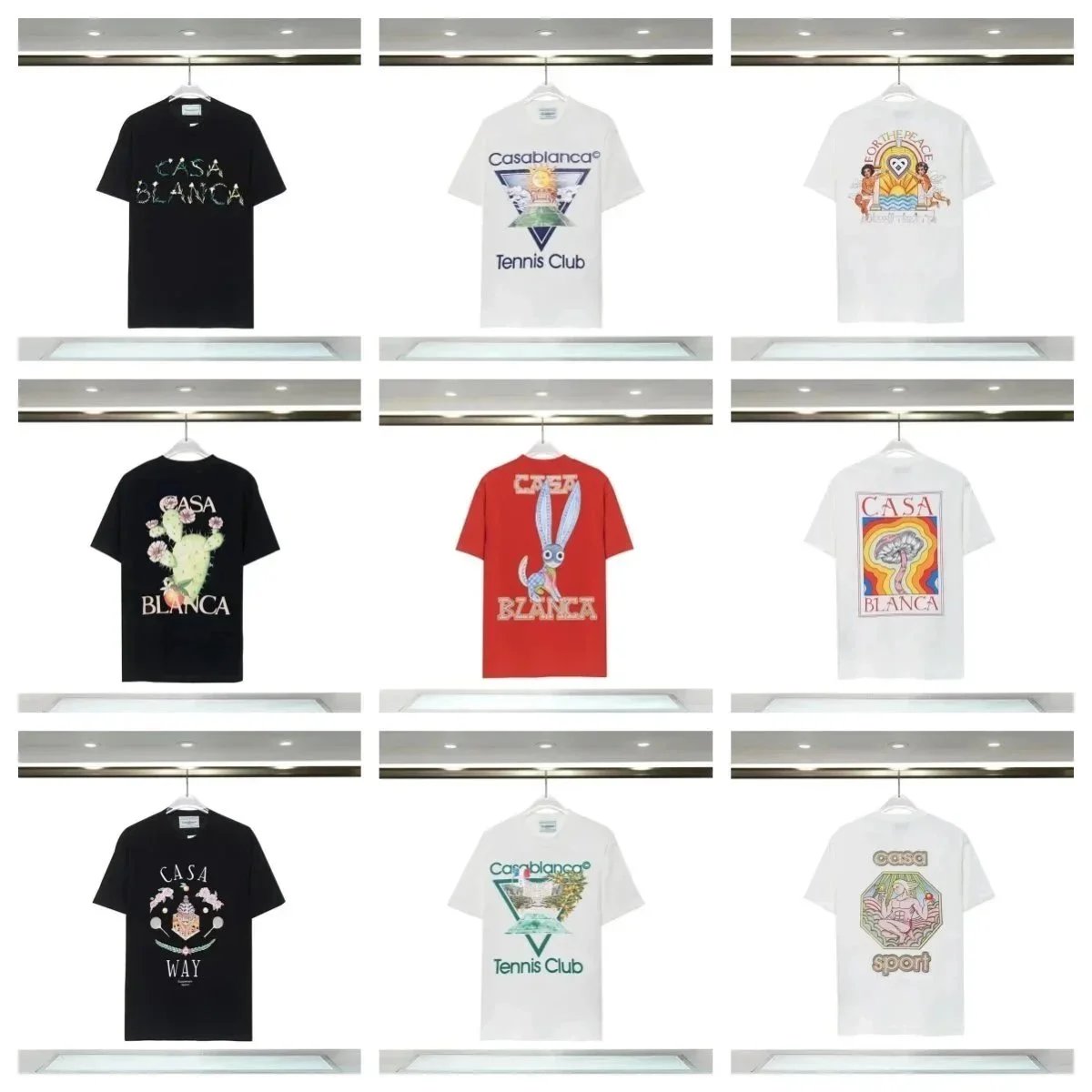 Casablanca T-Shirts Collection - Premium Streetwear Fashion