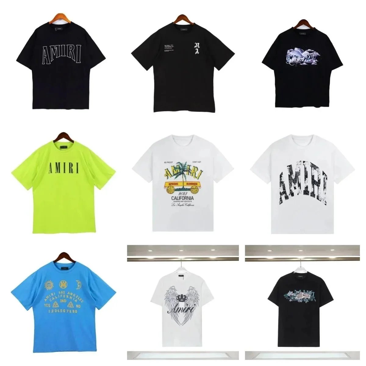 AMIRI T-Shirts Collection - Premium Streetwear Tees for Men