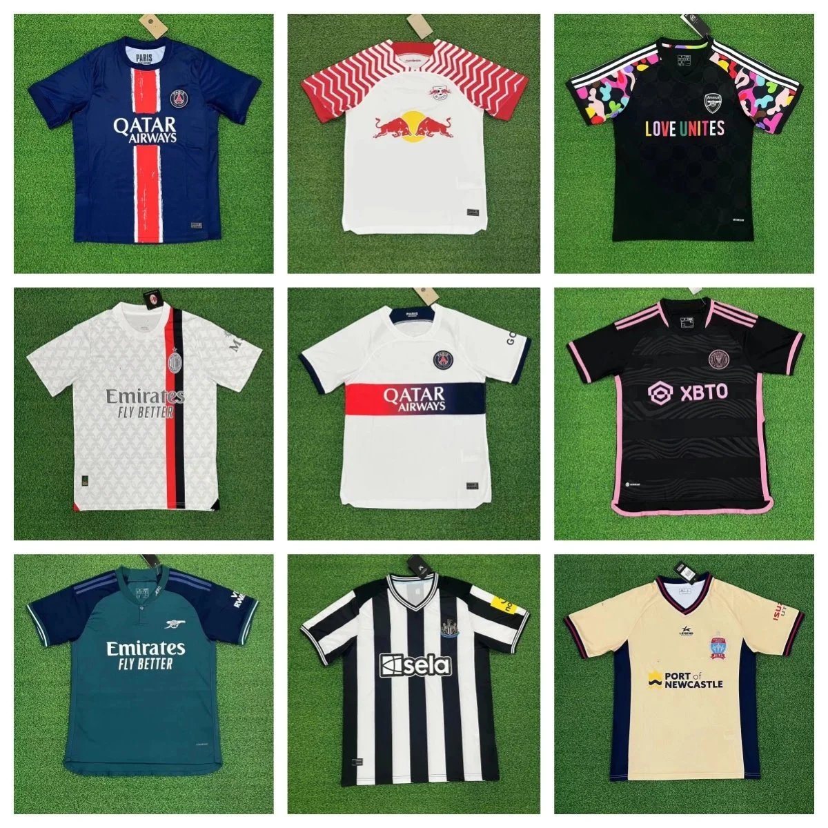 Official Football Club Jerseys for Men and Women
