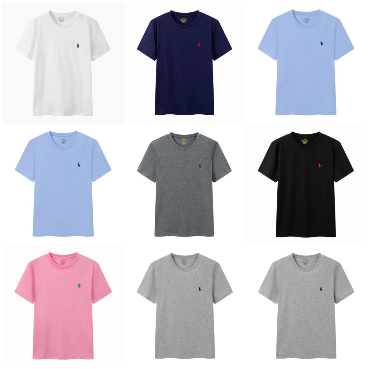 Polo Ralph Lauren Classic Cotton T-Shirt for Men