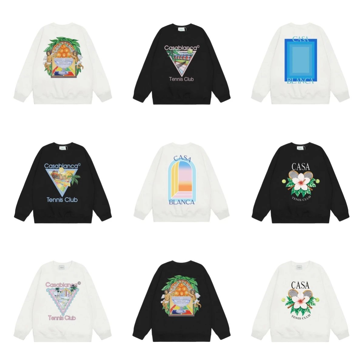 Casablanca Tennis Club Sweatshirts Collection