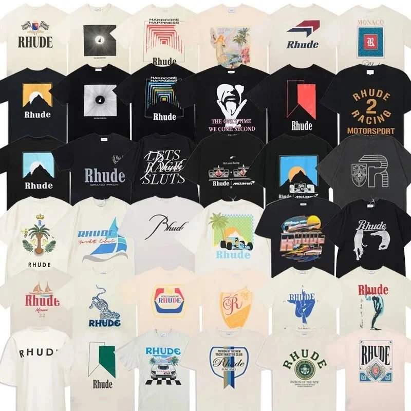 Rhude T-Shirts Collection - Premium Streetwear Design