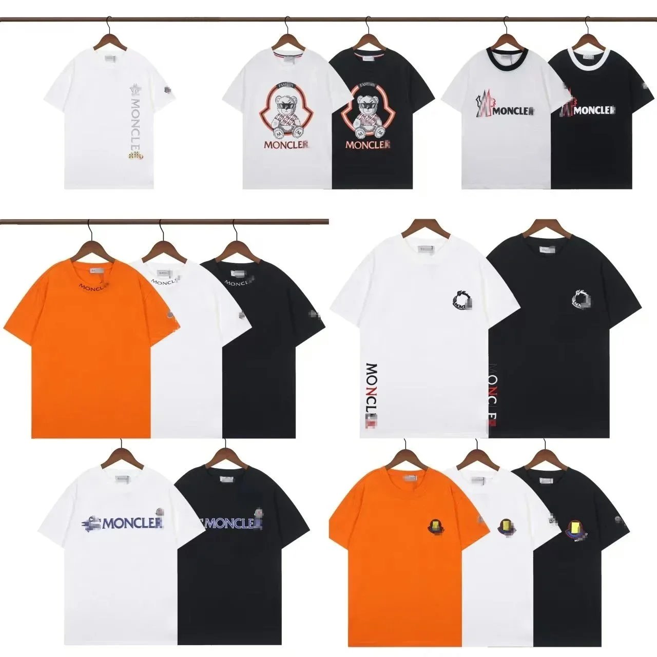 Moncler T-Shirts for Men and Women - Fashionable Logo Tees