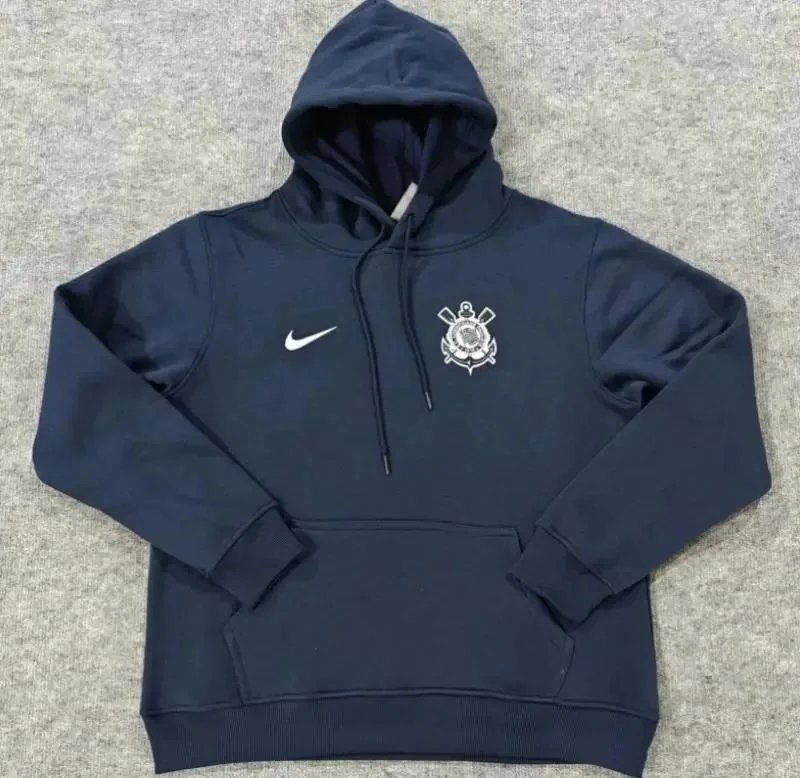 Nike Corinthians Navy Blue Hoodie Sweatshirt