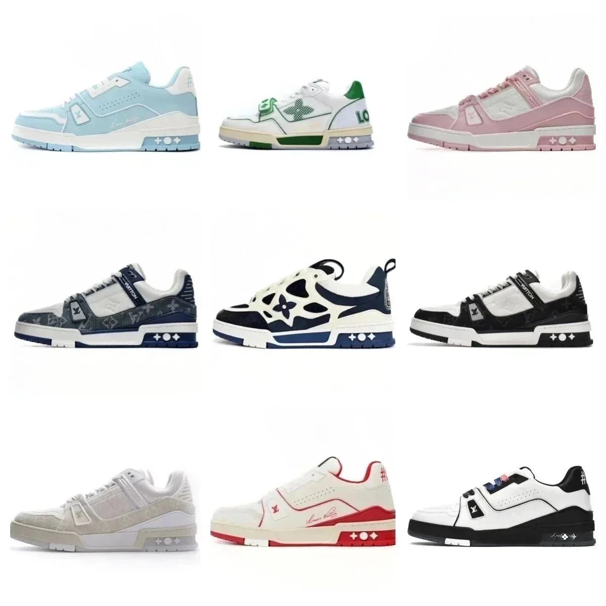 Louis Vuitton x Nike Air Jordan 4 Sneakers Collection