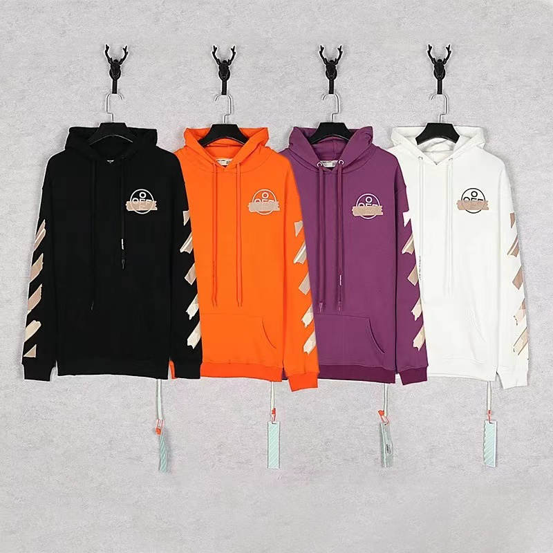 OBE Logo Print Hoodie Sweatshirt for Men and Women
