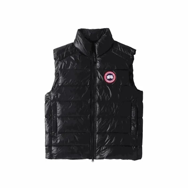 Canada Goose Black Down Vest for Men Women
