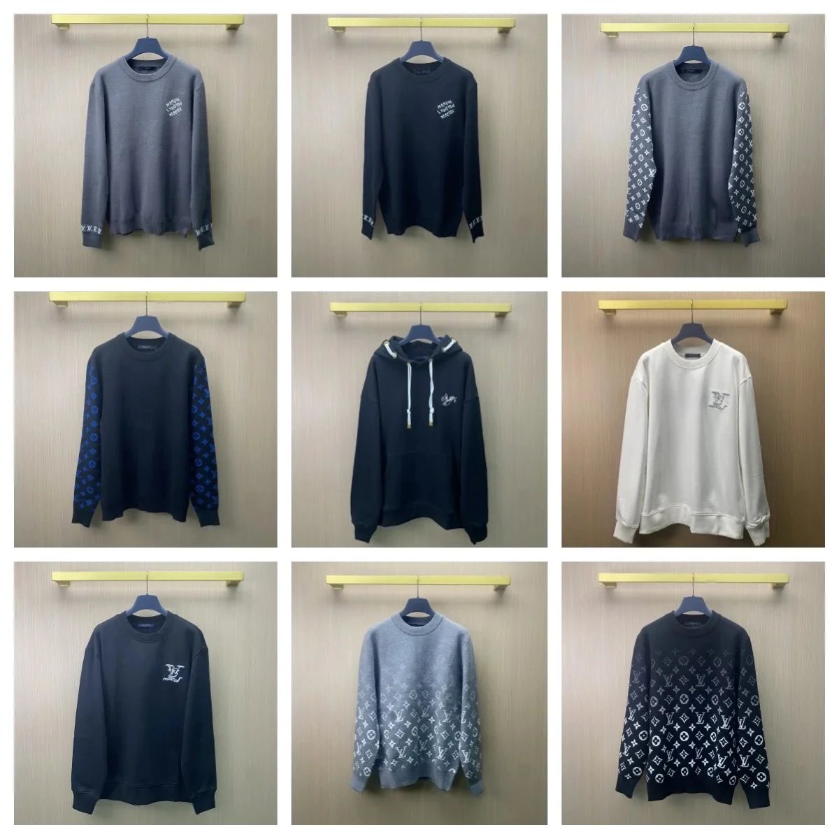 Louis Vuitton Men's Sweatshirts and Hoodies Collection