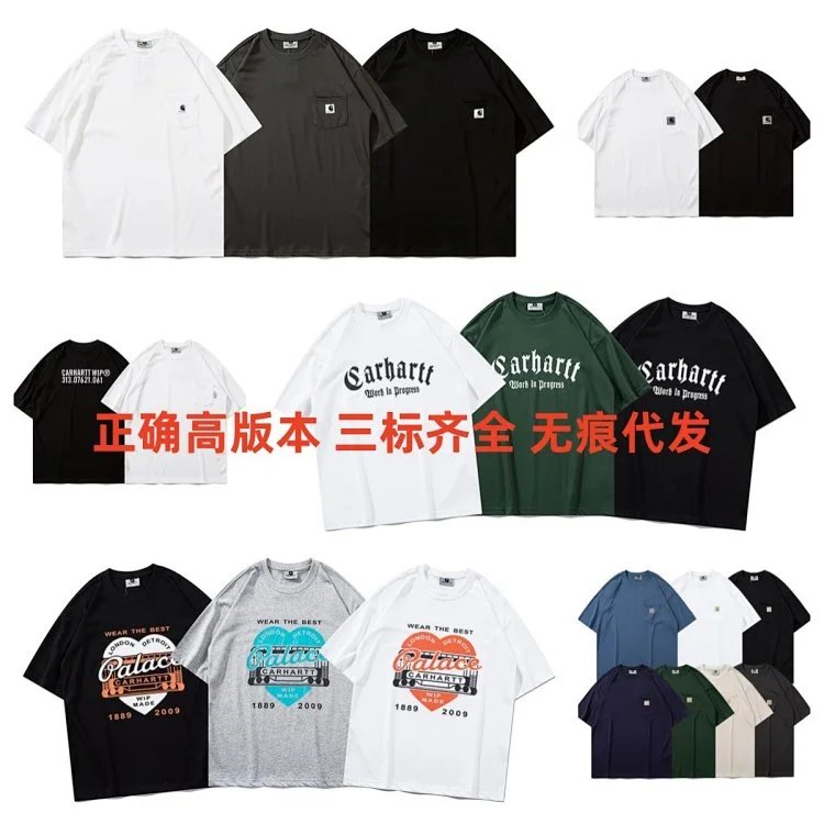 Carhartt Work In Progress T-Shirt Men's Classic Logo Tee