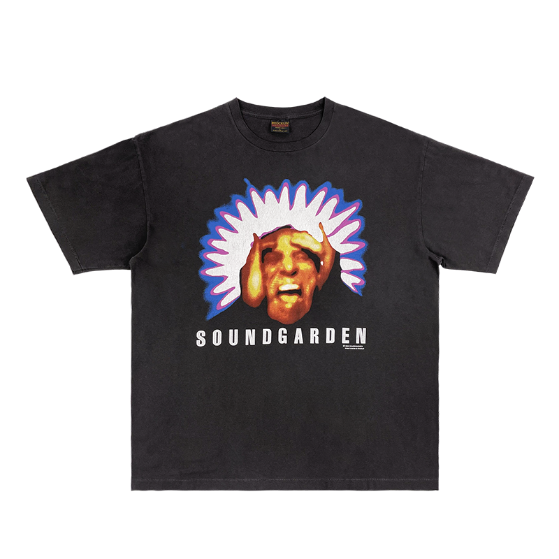 Soundgarden Band T-Shirt Black Graphic Tee