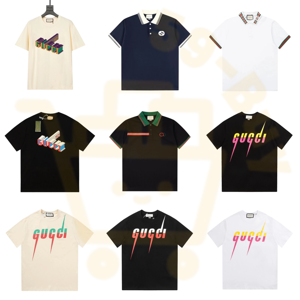 Gucci Logo T-Shirts and Polo Shirts for Men