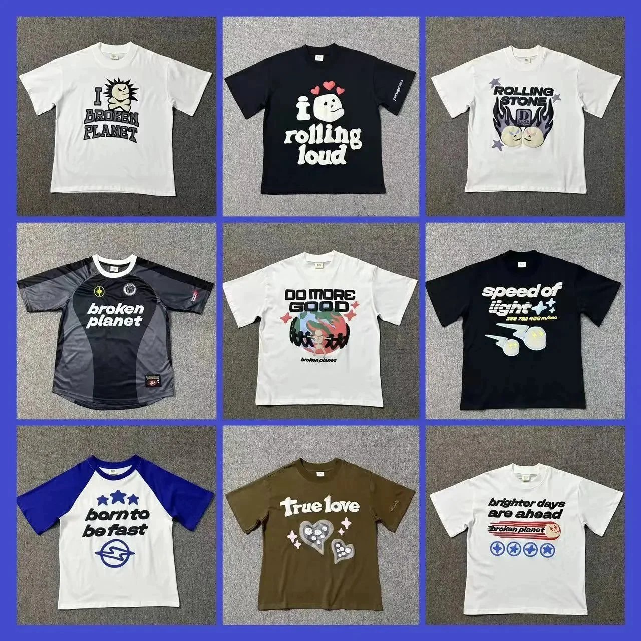Broken Planet T-Shirts Collection - Streetwear Fashion for Men and Women