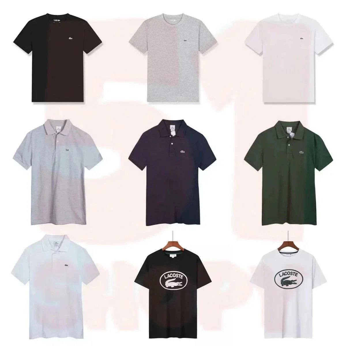 Lacoste Men's Polo Shirts and T-Shirts Collection