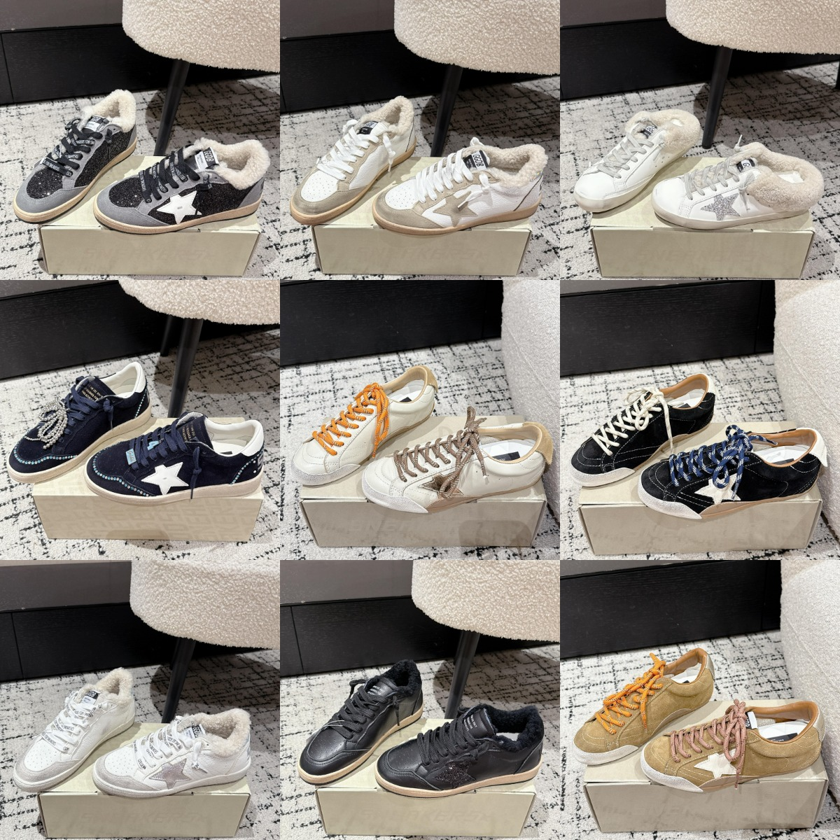 Golden Goose Deluxe Brand Star Sneakers for Women and Men