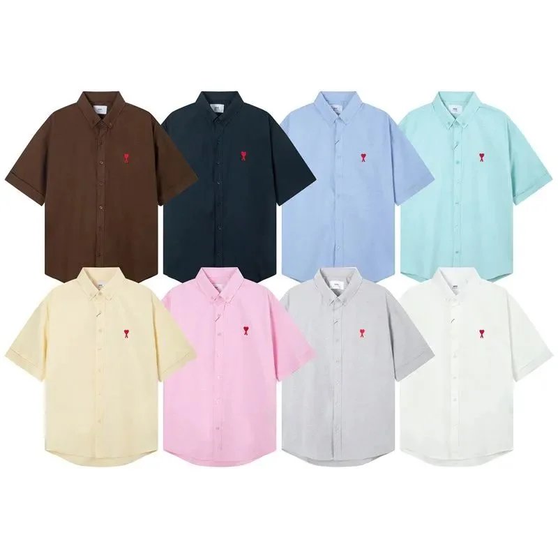 Lacoste Men's Short Sleeve Oxford Shirt in Multiple Colors
