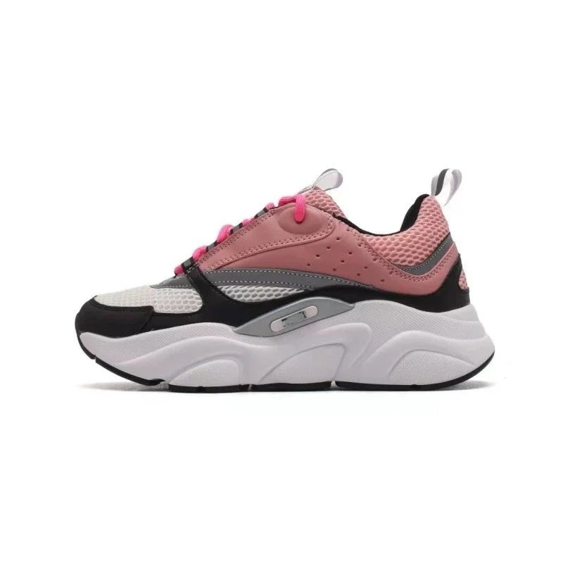 Nike Air Max 270 React Women's Running Shoes Pink Black White