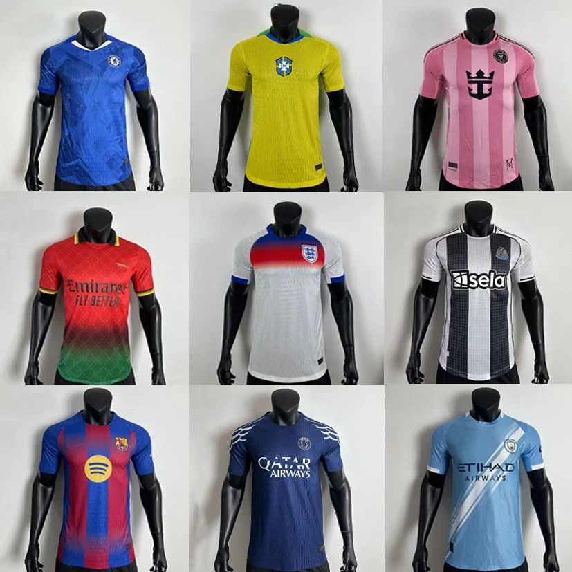 Official Football Club Jerseys 2023-2024 Season