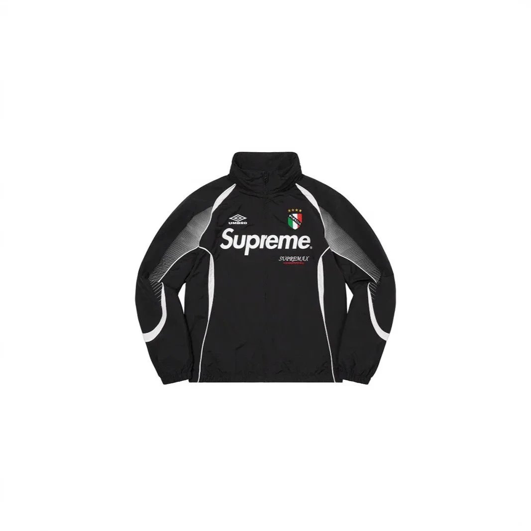 Supreme x Umbro Italy Track Jacket Black