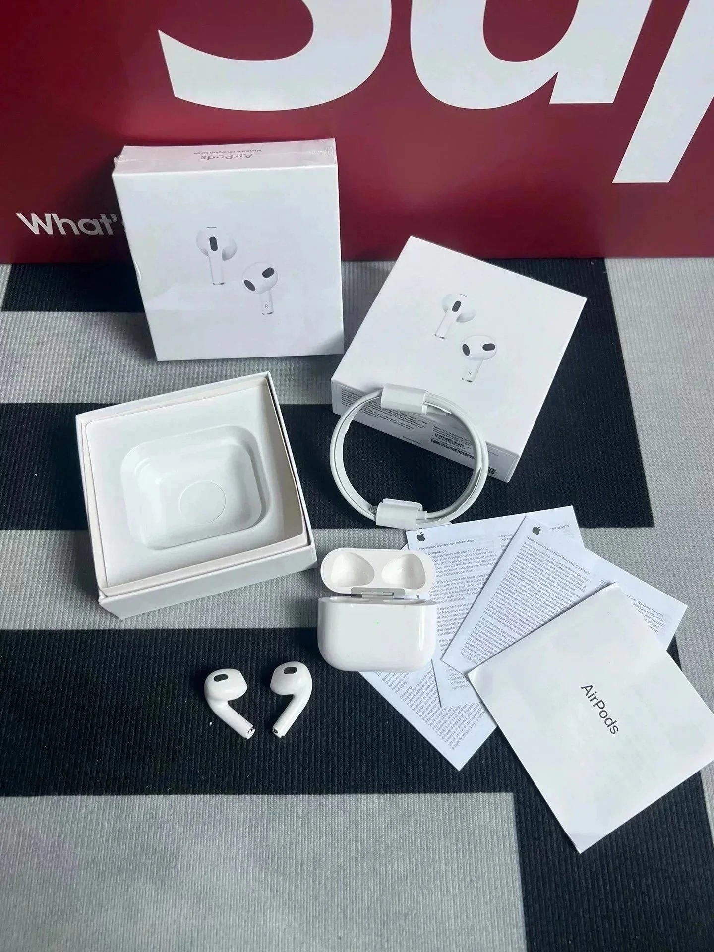 Apple AirPods Wireless Earbuds with Charging Case