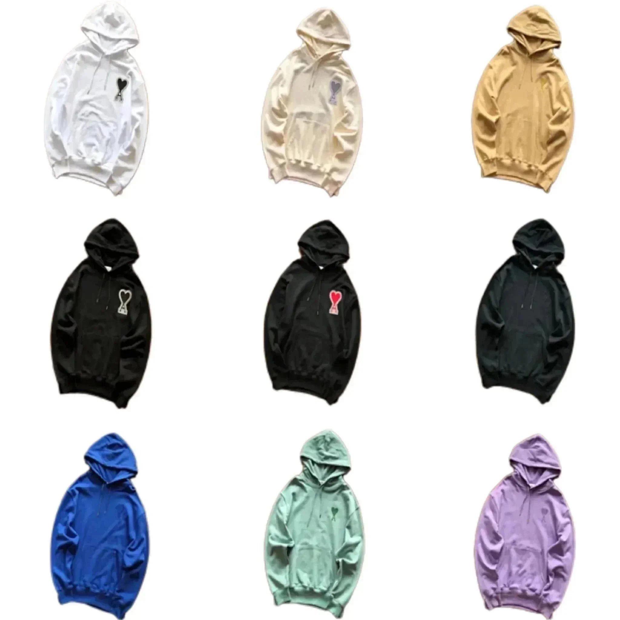 Cute Heart Logo Hoodie Sweatshirt for Men Women Unisex Fashion Casual Wear