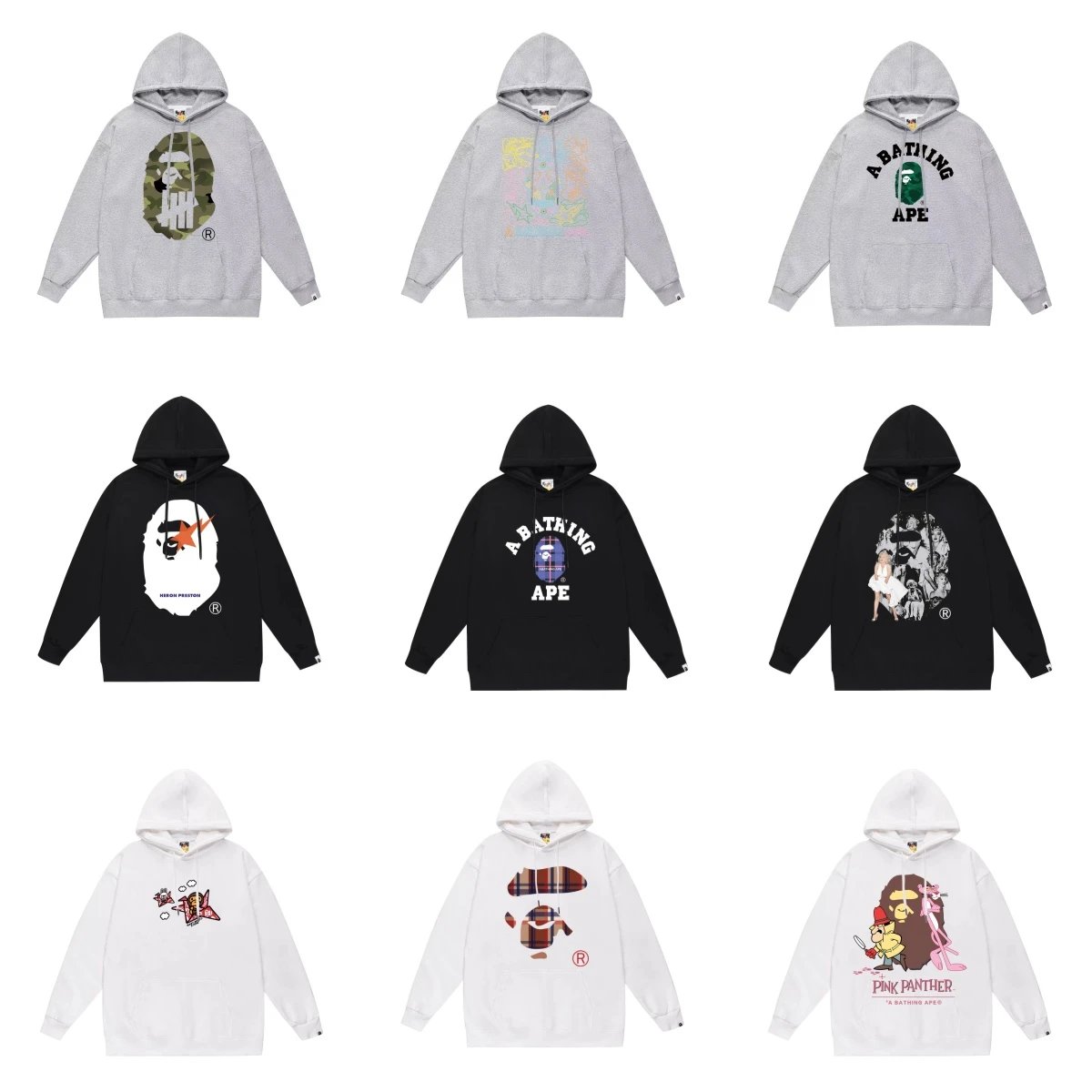 A Bathing Ape Hoodies Collection - Streetwear Fashion