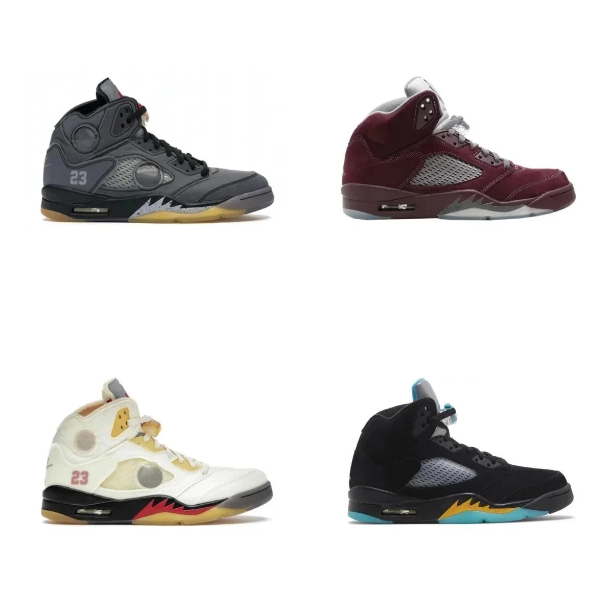 Air Jordan 5 Retro Shoes Men's Basketball Sneakers