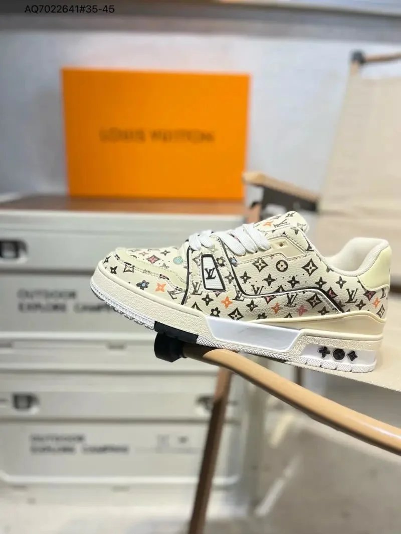 Louis Vuitton Monogram Trainer Sneakers for Men and Women