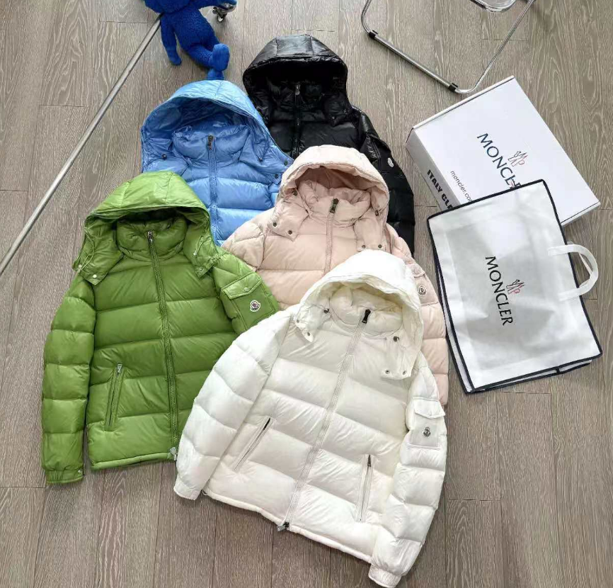 MONCLER Women's Lightweight Down Jacket with Hood