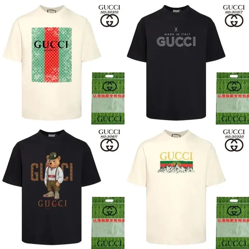 Gucci Men's T-Shirts Collection Made in Italy