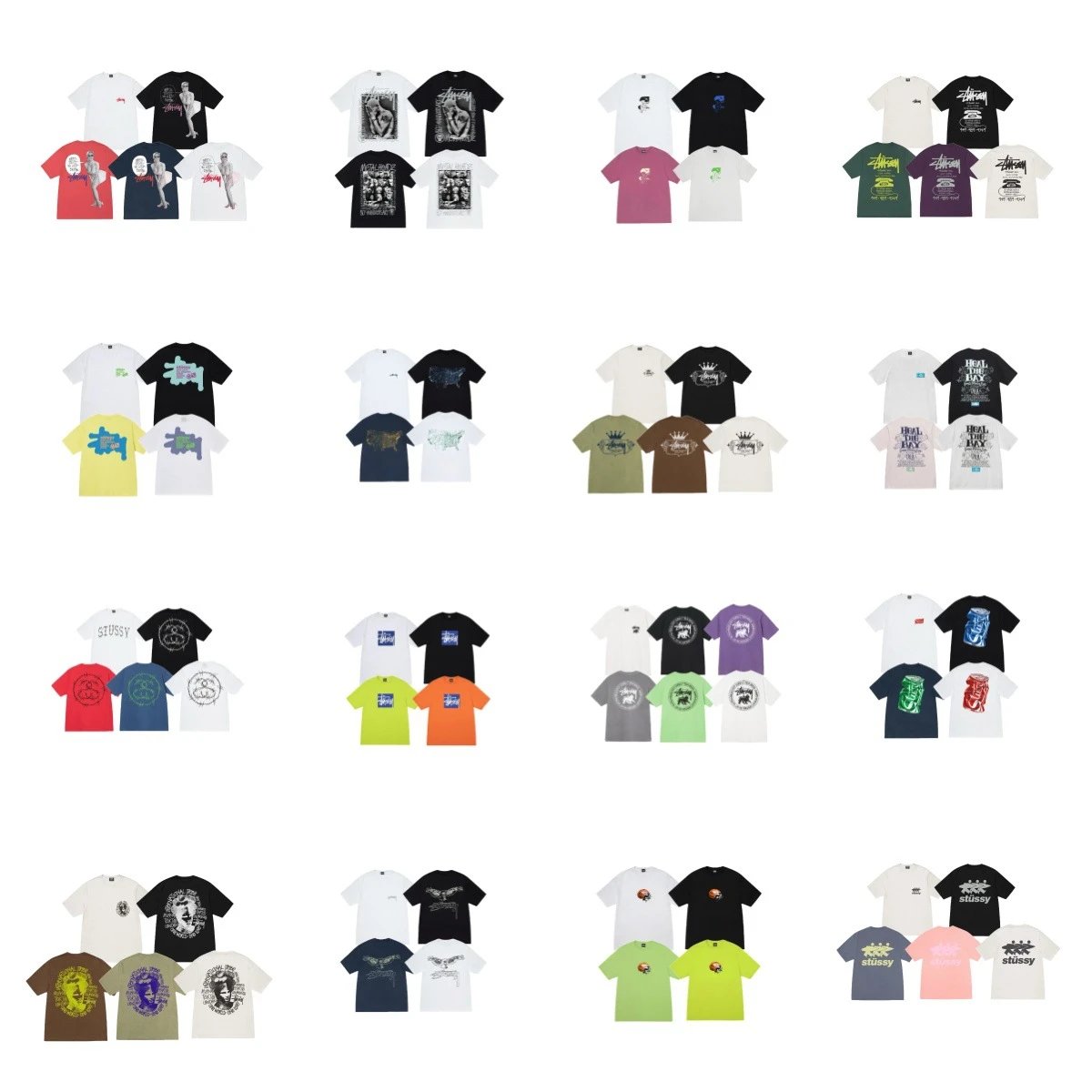 Stussy T-Shirts Collection - Streetwear Fashion Tees