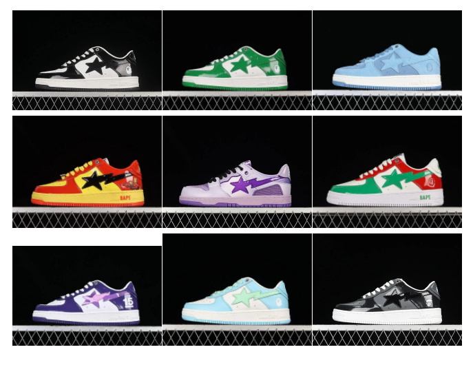 BAPE Star Sneakers Collection Limited Edition Streetwear Shoes