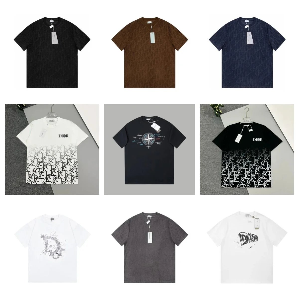 Dior Men's T-Shirts Collection | Luxury Fashion Tees