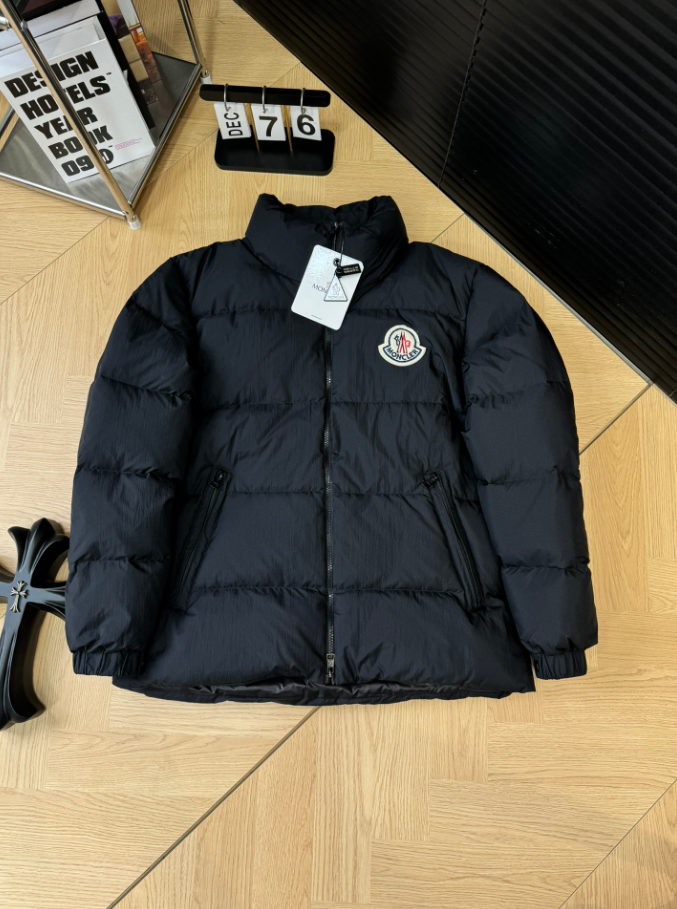 Moncler Black Down Jacket for Women