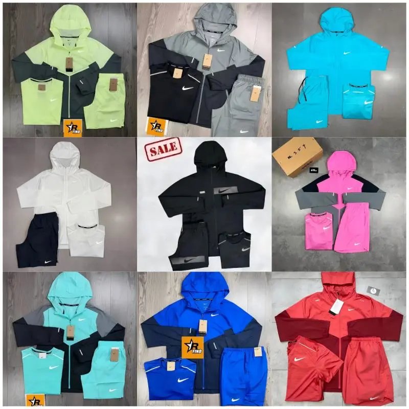 Nike Sport Suit Set for Men and Women - Hooded Jacket & Pants