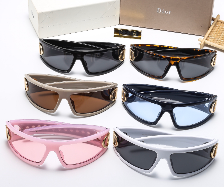 Dior 2025 New Fashion Sunglasses for Women Oversized Frame Designer Shades
