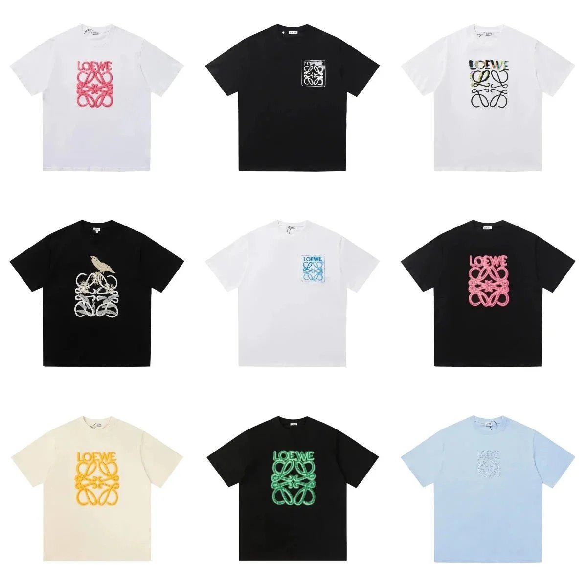 LOEWE Anagram Logo T-Shirt Collection