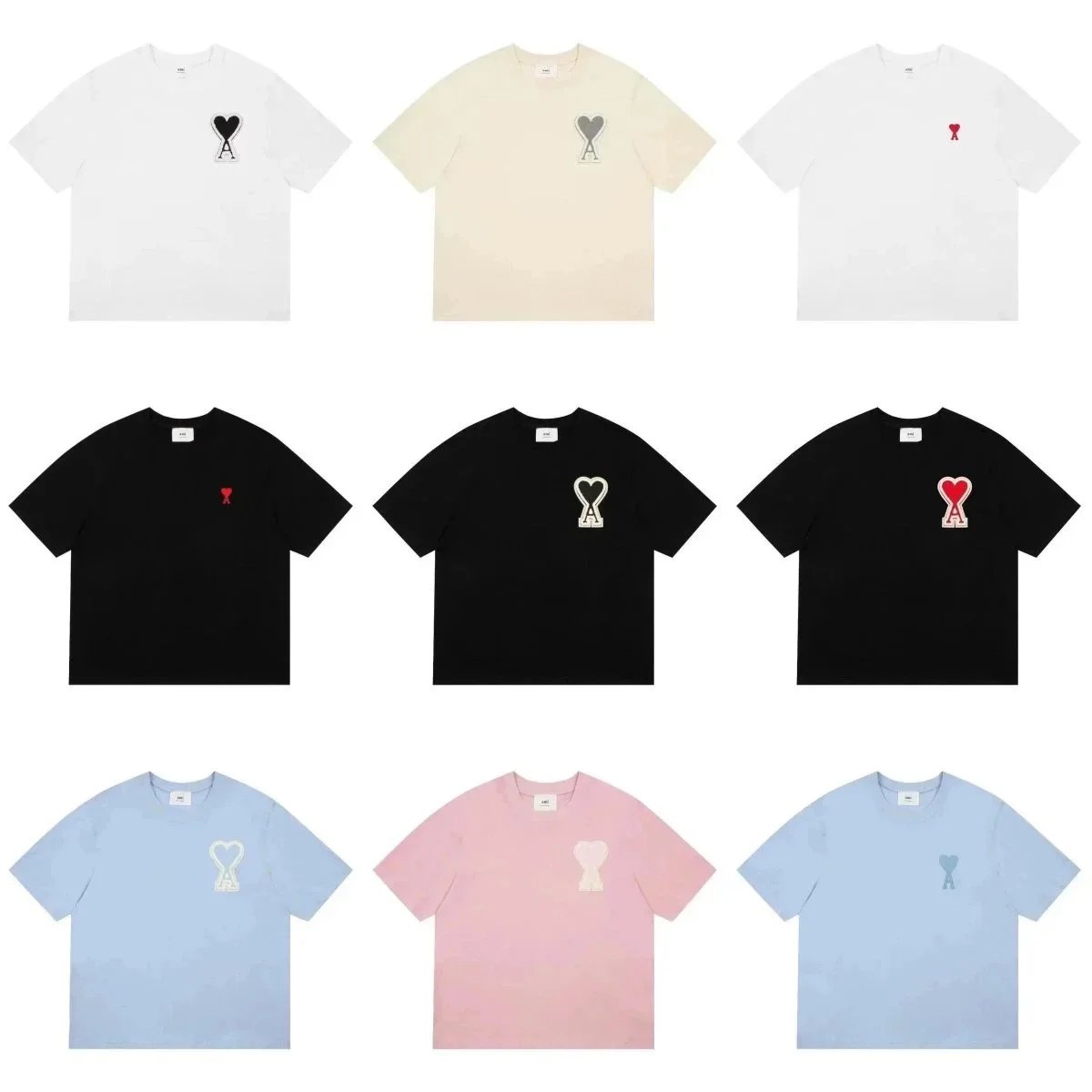 A Love Brand Heart Logo T-Shirt Unisex Streetwear Fashion